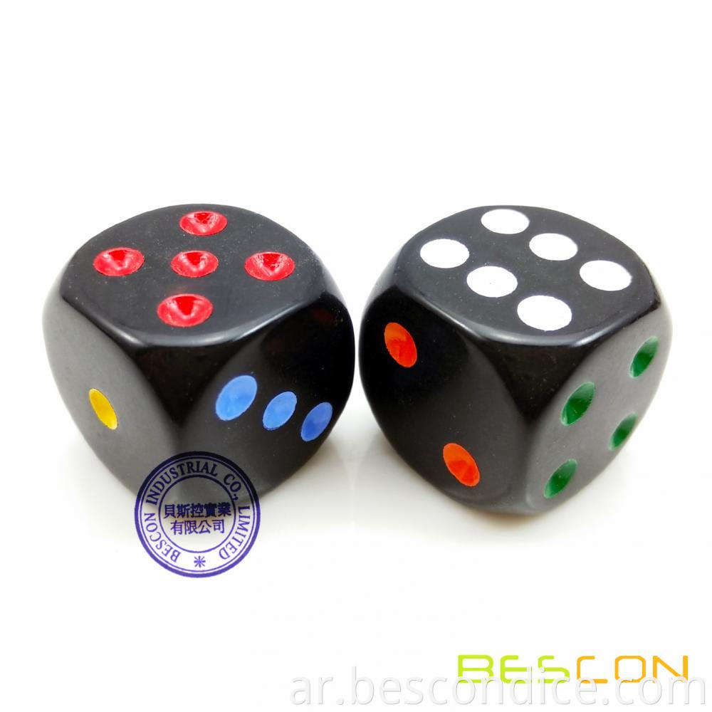 Beautiful Round 19mm Dice 1